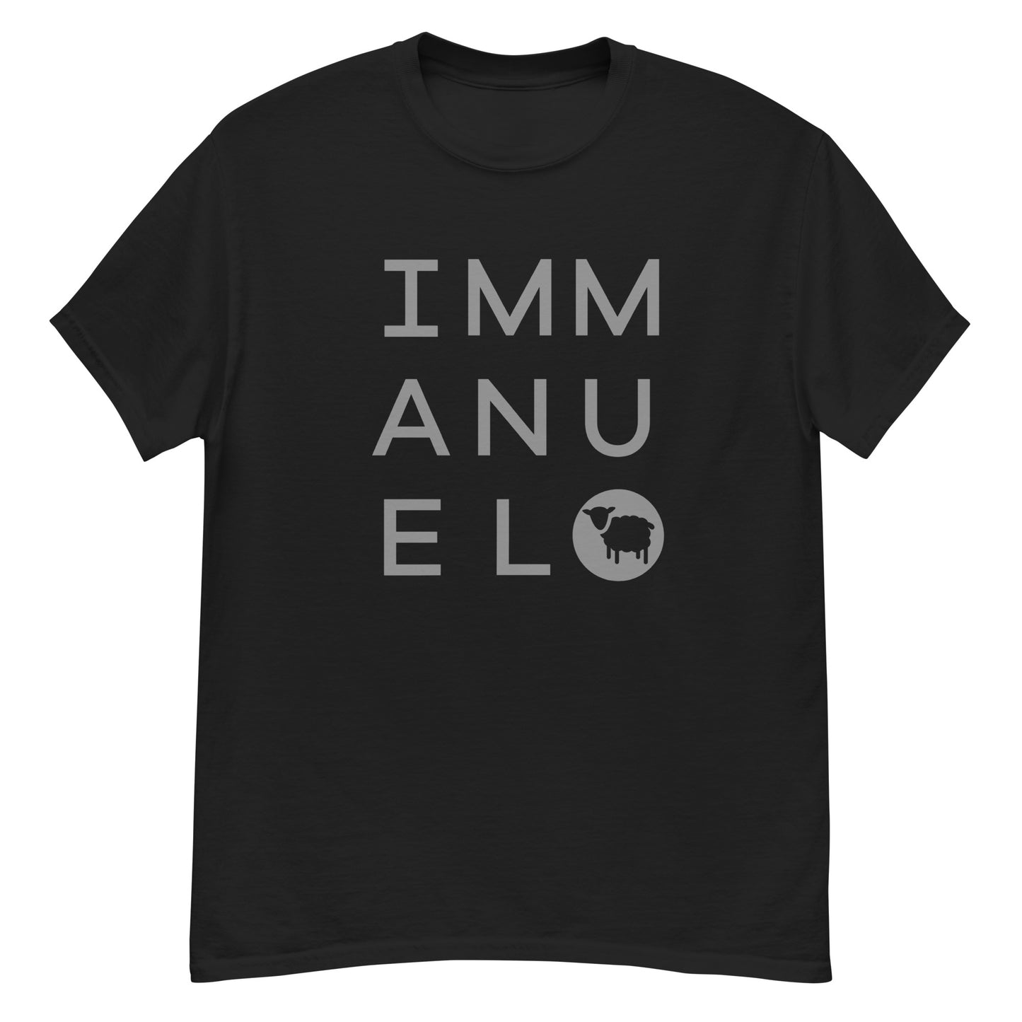 Immanuel Square Tee - Black
