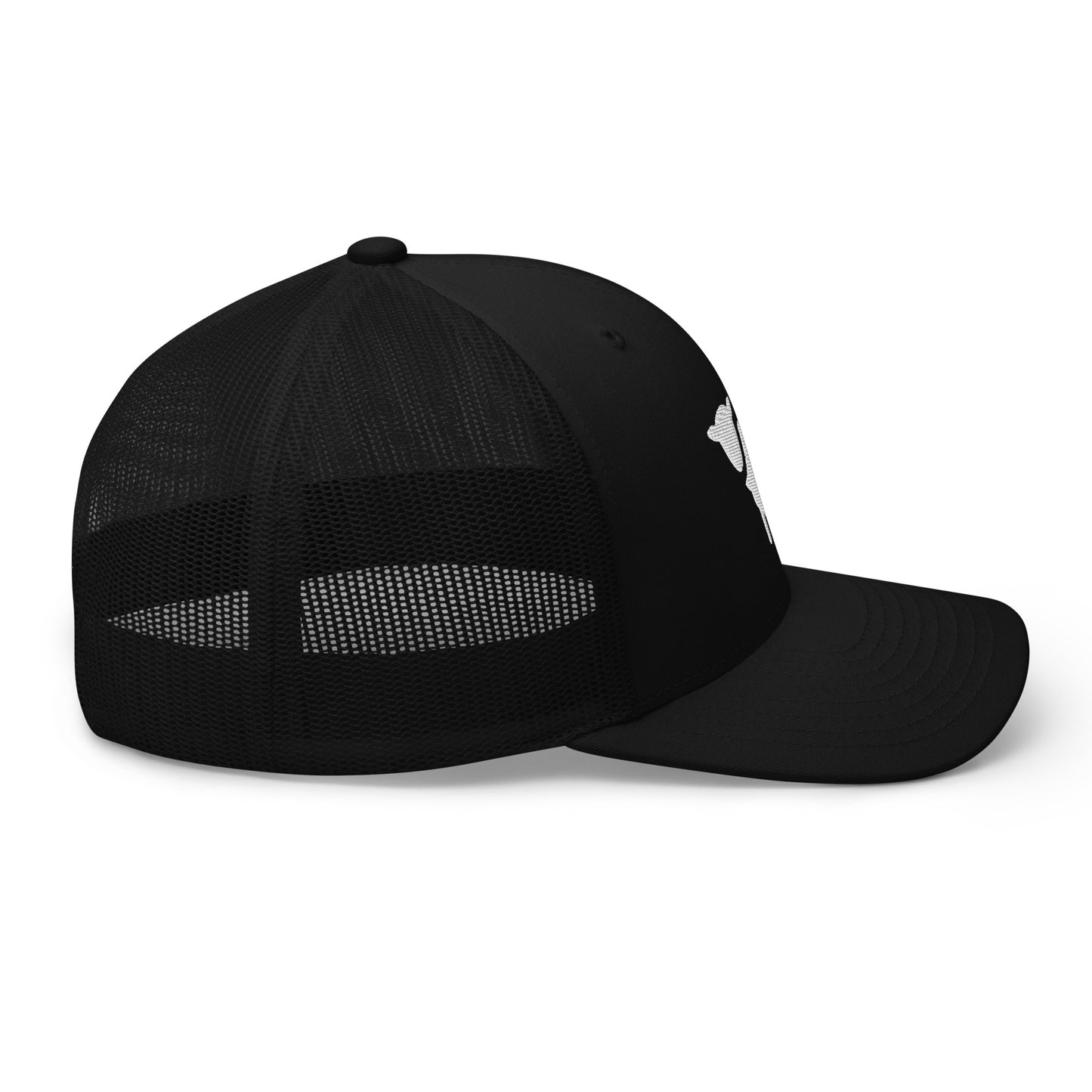 Sheep Trucker Hat - Black