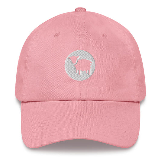 Sheep Dad Hat - Pink