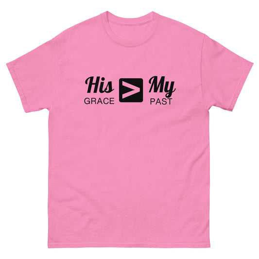 His Grace Tee - Pink