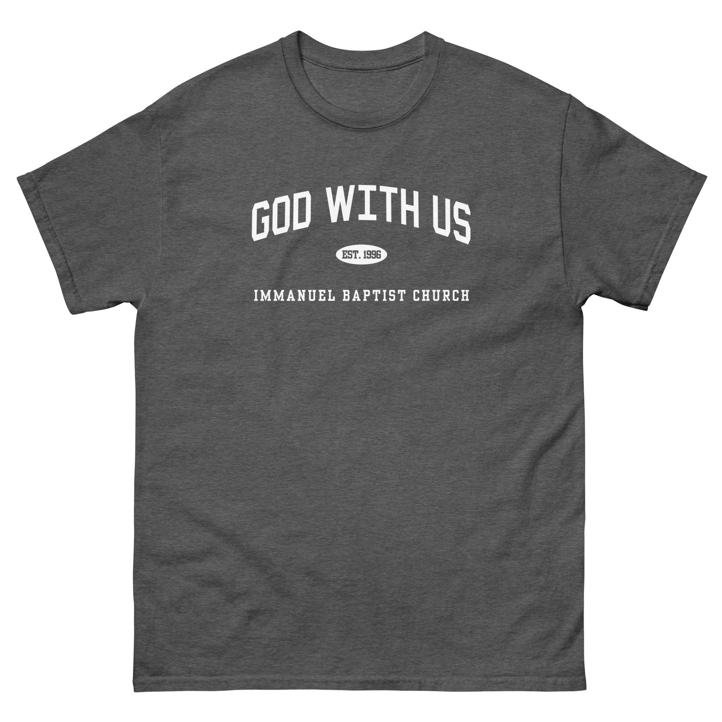 God With Us Tee - Dark Heather