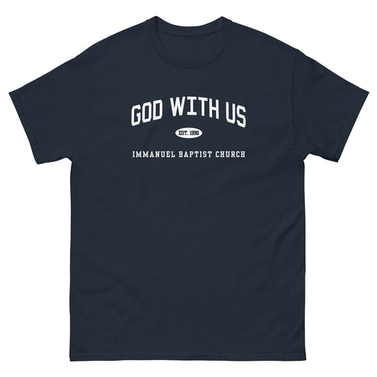 God With Us Tee - Navy