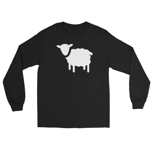 Sheep Long Sleeve Tee - Black