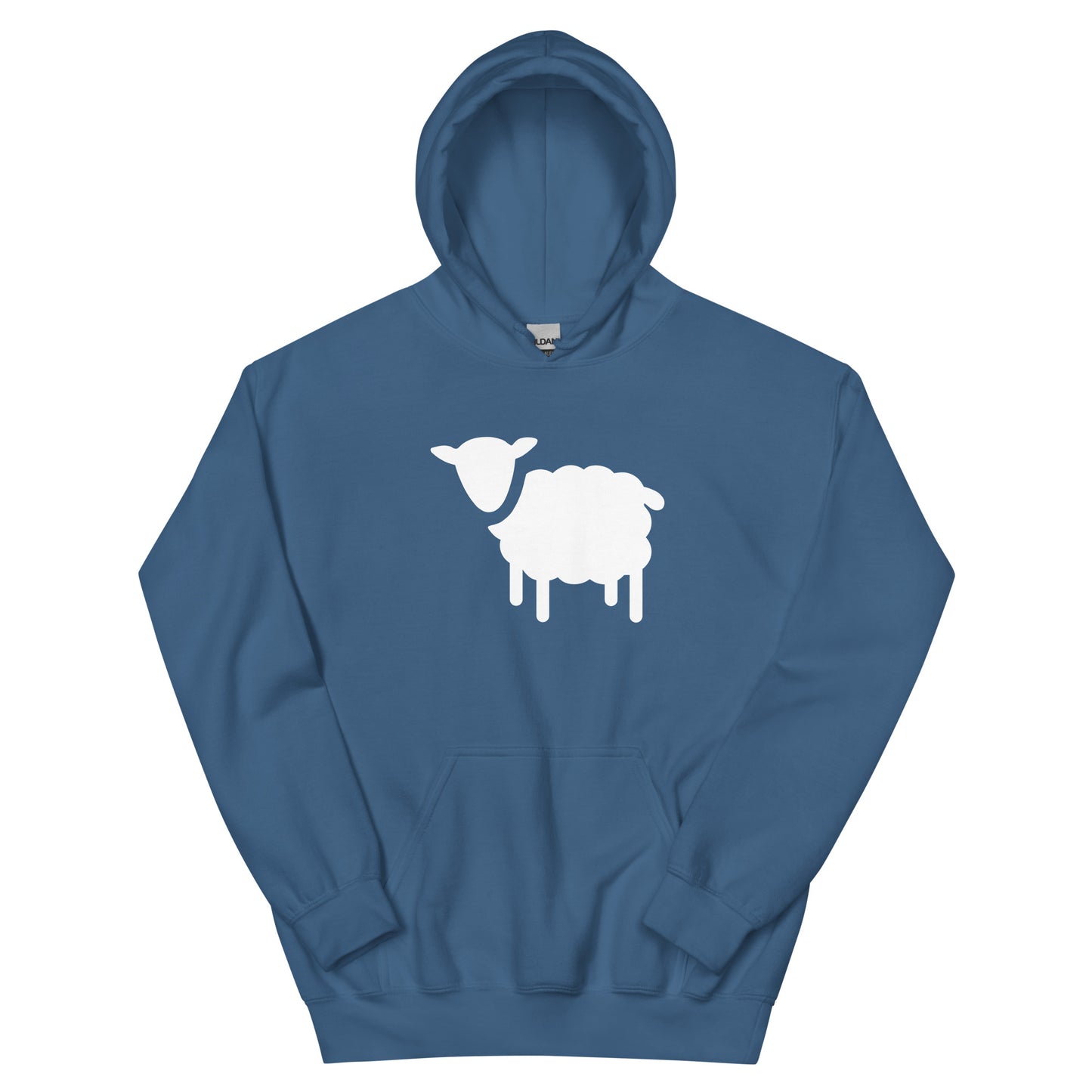 Sheep Hoodie - Indigo